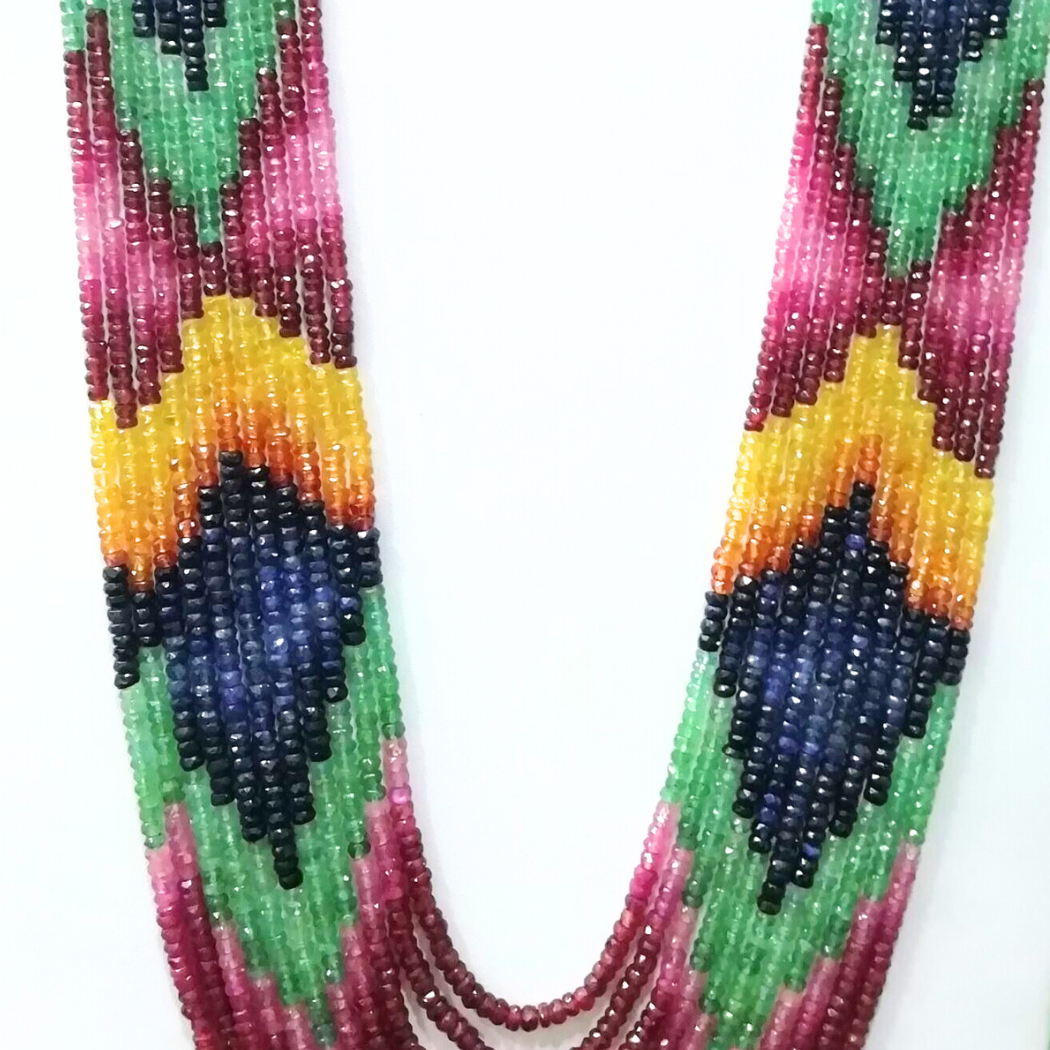 Floating Gemstones Necklace - Purl Soho | Beautiful Yarn For Beautiful  KnittingPurl Soho | Beautiful Yarn For Beautiful Knitting